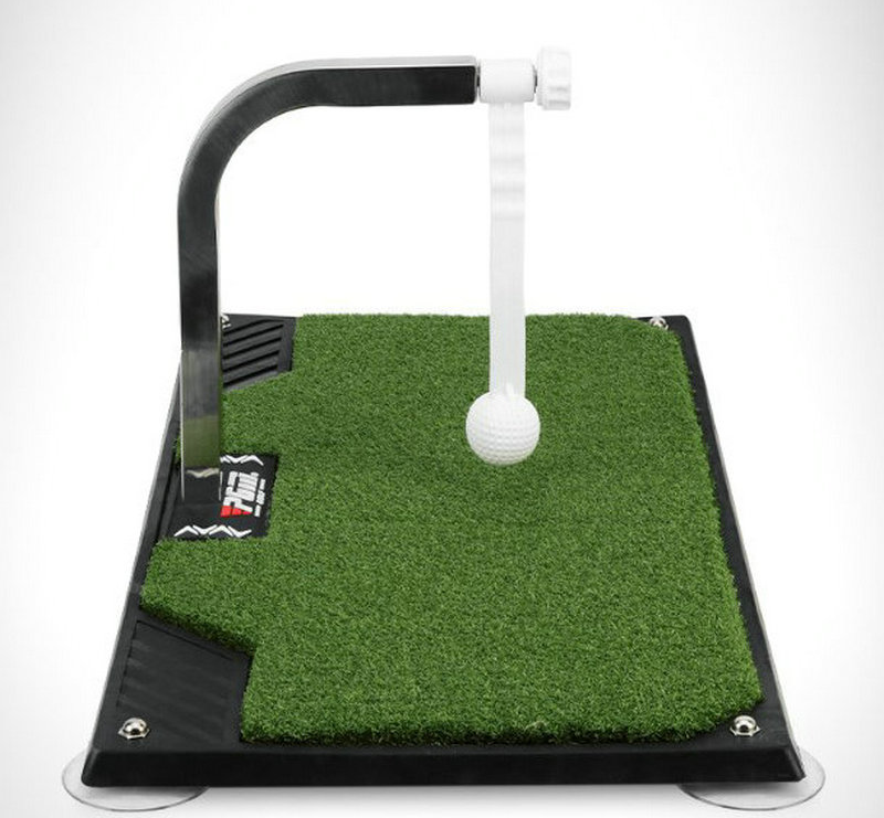 Golf Swing Trainer: Rotating Trainer with Mat