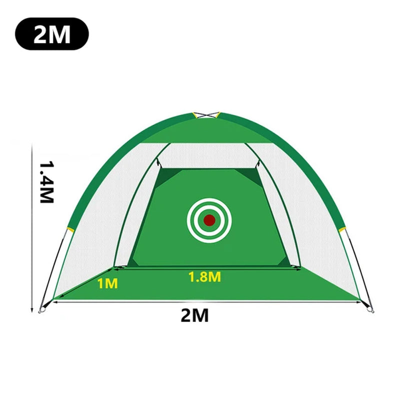 2M Golf Practice Hitting Net with Target and Carry Bag,Golf Chipping Nets for Backyard Driving,For Outdoor Indoor Use