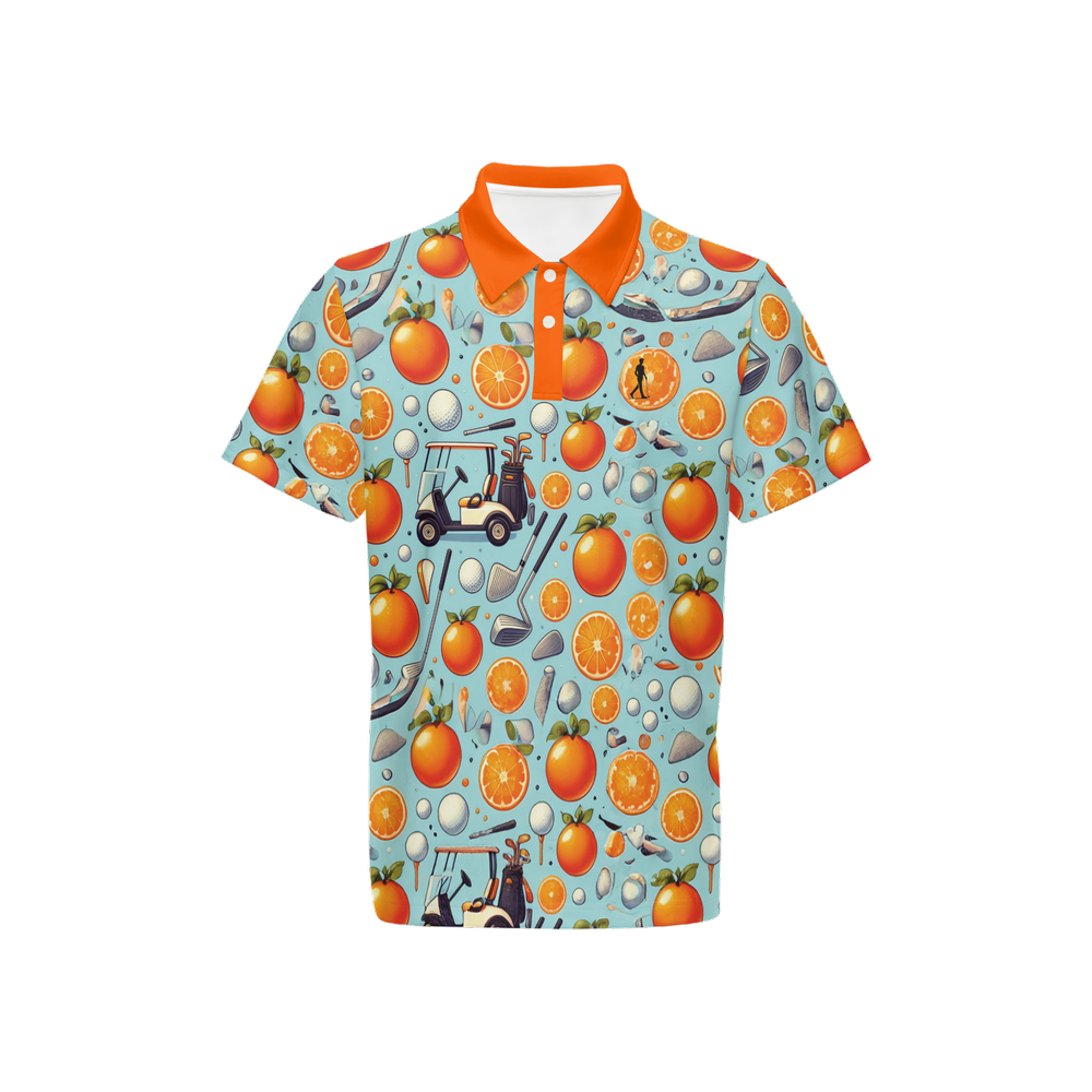 Orange Crush Golf Polo