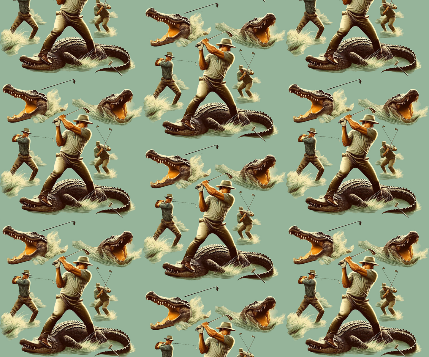 Swamp Stomp Golf Polo