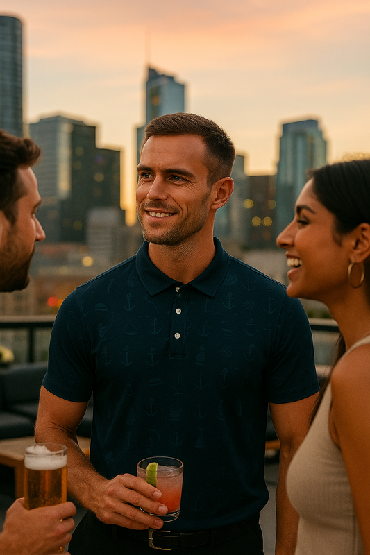 Captain Hook Golf Polo